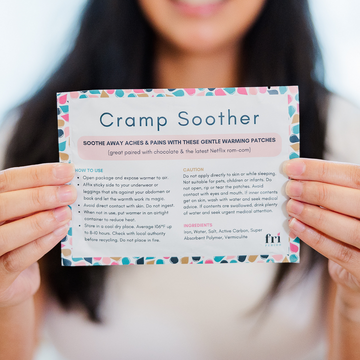 Self-heating cramp soother